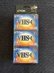 Lot Of Tdk 30 Hg Ultimate Vhs-c Camcorder Videotape Cassette Tapes. Fixed Price $17.19.