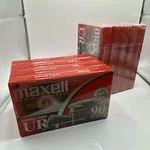 Maxell UR90 Minutes Blank Audio Media Recording Cassette Tapes Lot. Fixed Price $24.99.