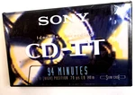 Vtg Sony Cd-it 94 Min. High Bias Blank Cassette Tape New Sealed. Fixed Price $6.80.