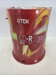 Tdk Cd-r Disc Spindle 100 Pack 700 Mb 52X 80 Min. Fixed Price $25.00.