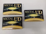 Maxell Metal Ud 74MIN High Bias Blank Cassette Tape 3-PACK Vintage Japan. Fixed Price $110.00.