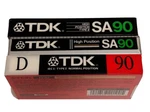 3 Tdk SA90 /D90 Type And Ii High Position Audio Cassettes Sealed. Fixed Price $36.99.