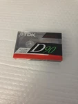Tdk D90 1ECI / Type High Output 60 Db Cassette Tape New Factory Sealed Fs. Fixed Price $6.00.