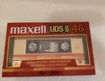 Maxell Uds-ii 46 Type Ii. Ultra Dynamic Super Cassette. 1 County. Japan.. Fixed Price $29.95.