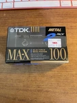 Two Pack Tdk Ma-x 100 Metal Bias Sealed Cassette Tape Japan Late Nite Bargain!. Fixed Price $89.95.