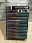 Laser Xl Plus 10 Pack Cassette Tapes Normal Bias Sealed 1990S. Fixed Price $15.00.