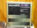 Nos Maxell Ud 35-180 Sound Recording Tape 1/4'X 3,600FT, 10.5IN, 192MIN Free Sii. Fixed Price $95.00.