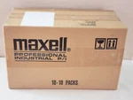 Lot Of 100 Brand New Maxell C60 Pro Industrial Communicator Series Cassette Tape. Fixed Price $239.99.