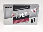 Nagaoka Pure Iii C-10 Blank Audio Cassette Tape (sealed) New. Fixed Price $13.99.