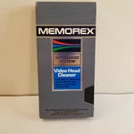 Memorex Vhs Vcr Video Head Cleaner Non-abrasive Wet Cleaning System. Fixed Price $8.99.
