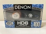 Denon HD6 100 Minute High Bias Blank Cassette - Made Japan New Sealed. Fixed Price $14.95.