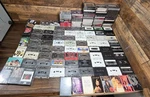 Huge Lot Of 135+ Cassette Tapes Albums, Blank Various New / Used Maxell Sony Tdk. Fixed Price $99.99.