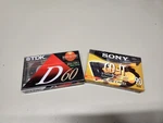 Tdk D60 Normal Position & Sony Cd-it 90 High Bias Blank Audio Cassette Tapes New. Fixed Price $13.99.