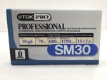 Tdk SM30 Professional Master Cassette Tapes CRO2 Type High Position New. Fixed Price $18.87.