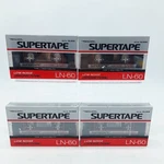 4 New Realistic Supertape LN-60 Audio Cassette Sealed Black Made In Usa. Fixed Price $14.77.