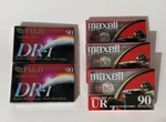 Lot Of 5 New Sealed Maxell Fuji 90 Minute Blank Audio Cassette Tapes Normal Bias. Fixed Price $15.99.