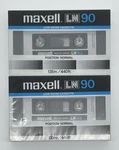Vintage Maxell LN90 Minute Blank Audio Cassettes Tapes Lot Of 2 New, Sealed. Fixed Price $22.49.