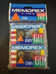Vintage Memorex Dbs 2 Pack 60 Minute Blank Audio Cassettes New. Fixed Price $10.00.