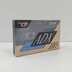 Tdk Ad-x 110 (normal Position Type I) Blank Audio Cassette Tape 1991-1992. Fixed Price $18.00.