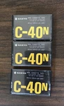 Sanyo C-40N Mini Cassette Tape Of 3 Voice Recorder Japan. Fixed Price $26.99.