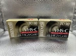 2 Pack Maxell Camcorder Video Tapes Vhs-c TC-30 Hgx Gold Premium High Grade. Fixed Price $12.00.