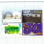 Compact Cassette Tapes (6 Used/erased, 2 Unused). Fixed Price $179.16.