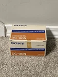 Sony DC-90N Dictation Tapes Blank Audio Cassette New Open Box Lot Of 8. Fixed Price $32.99.