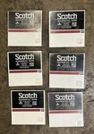 (6) Scotch 150 Magnetic Reel To Tape Unopened New. Fixed Price $150.00.