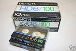 Denon HD6-100 Audio Cassette Tape Lot Made In Japan. Fixed Price $299.95.