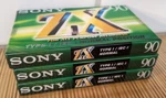 Sony ZX-90 Cassette Tapes C-90ZXA Normal Position Type 1 New Sealed Lot Of 3. Fixed Price $10.55.