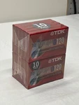 Tdk D120 Nos Sealed 10-PACK Superior Cassette Tapes. Fixed Price $62.39.