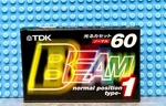 Tdk Beam 60 1999 Japan Type I Blank Cassette Tape (1) (sealed). Fixed Price $19.79.