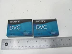 Sony Dvc Premium Digital Video Cassette Pack Of 2 DVM60PRR/ New Sealed Mini. Fixed Price $7.27.