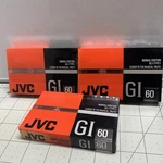 Lot Of 3 Jvc GI-60 Blank Audio Cassette Tape New Rare 1990 Year Korea Made. Fixed Price $25.00.