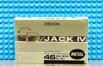 Denon Cd Jack Metal 46 1990 Type Iv Blank Cassette Tape (1) (sealed). Fixed Price $49.49.