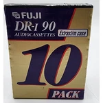 Fuji Dr-i 90 Audio Cassettes 10 Pack Gold New Sealed Type Normal Bias Min. Fixed Price $18.00.