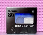 Md Scouter 80 Blue Blank Mini Disc (1) (sealed). Fixed Price $26.99.