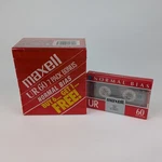 Maxell UR60 Normal Bias Blank Audio Cassette Tapes Sealed 7-PACK + One. Fixed Price $9.95.