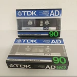 2 Tdk AD90 1985 Normal Position Type Blank Cassette Tape (sealed). Fixed Price $38.00.
