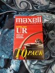 10 Maxell Audio Cassette Recording Tape Normal Bias Ur New Pack. Fixed Price $18.00.