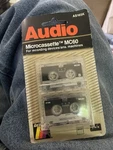 2 Pack Gemini Audio Microcassette AS165K MC-60. Fixed Price $9.99.