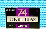 Sony Cdit-ii 74 Type Blank Cassette Tape (1) (sealed). Fixed Price $22.49.
