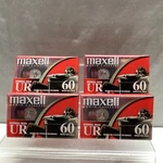 Lot Of 4 New Maxell Blank Tapes Audio Cassette Normal Bias Ur 60 Minutes Sealed. Fixed Price $7.96.
