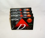 4 Tdk D60 Audio Cassettes (60 Min. High Output, Leci / Type I) (new, Sealed). Fixed Price $12.99.