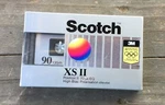 Scotch Xs 11 90 Blank Cassette, New Sealed. Fixed Price $6.07.