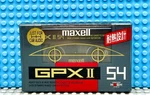 Maxell Gpx Ii 54 1992 Japan Type Blank Cassette Tape (1) (sealed). Fixed Price $29.69.