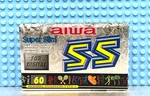 Aiwa 60 1990 Europe Type Blank Cassette Tape (1) (sealed). Fixed Price $22.49.
