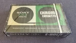 New Vintage Sony C-90CR Chrome Audio Cassette Blank Tape Factory Sealed Sides Ab. Fixed Price $26.99.