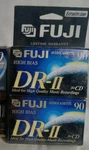 Fuji High Bias Dr-ii 90 2-PACK Blank Stereo Audio Cassette Tape New 10. Fixed Price $5.95.