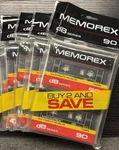 10 Memorex Db 90 Normal Position Audio Cassette Tapes (5 2PKS) New. Fixed Price $24.95.